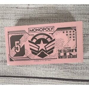 2021 The Falcon Winter Soldier Monopoly Money Pack (SEALED)‎